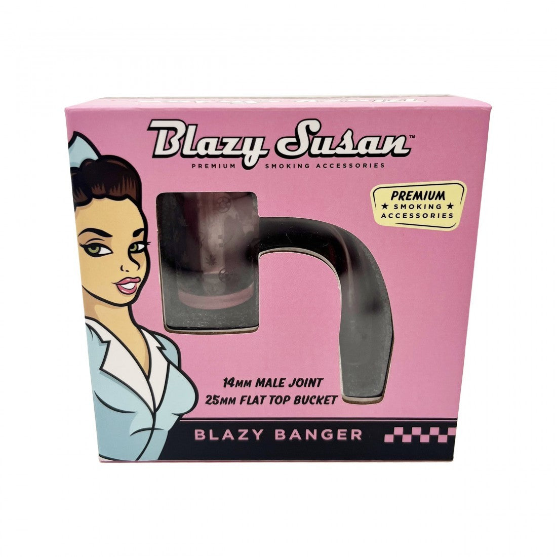 Banger Cuarzo Diseños BS 14Mm Macho - Blazy Susan