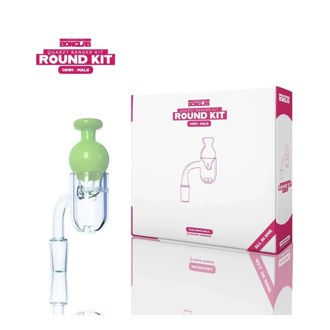 Banger Round Kit Macho 14mm Bonglab