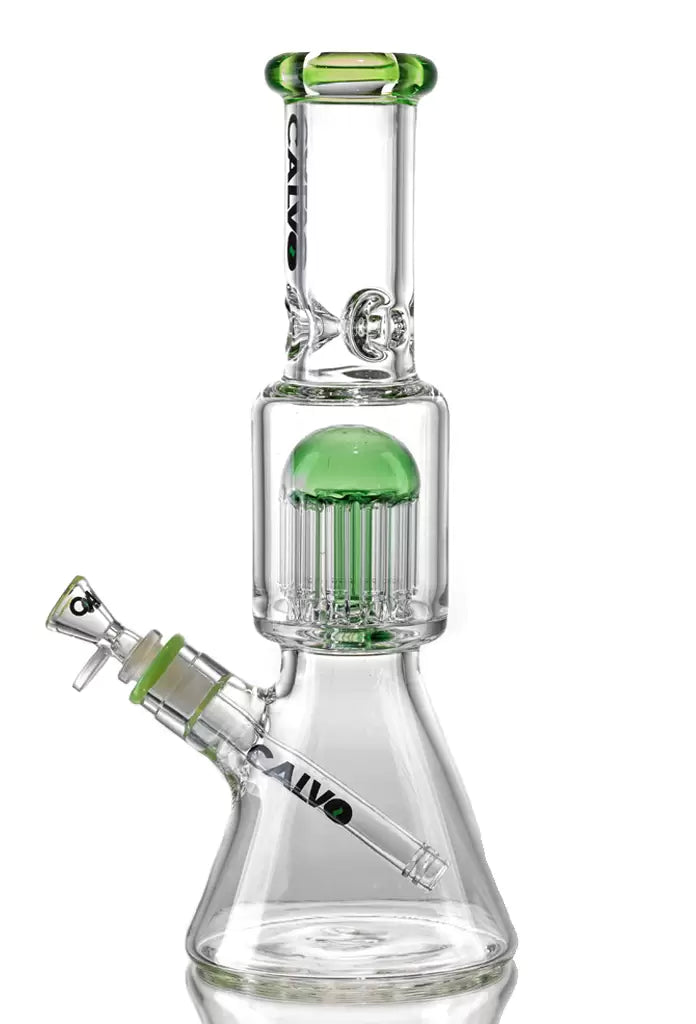 Beaker Tree Perc Green M 35 cm Calvoglass