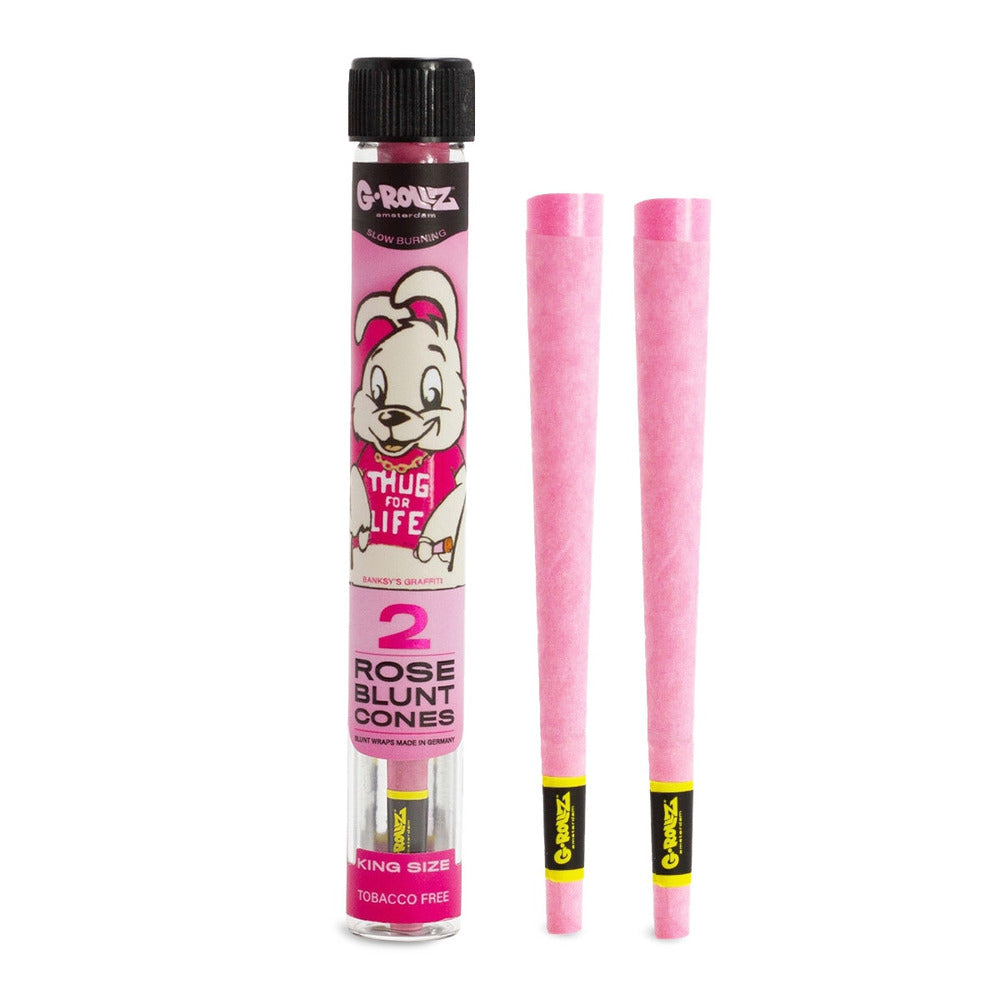 Tubo Cono Blunts x2 Petalos de Rosa G-Rollz