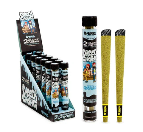 Tubo Cono Blunts x2 Blueberry Kookies Cheech&Chong G-Rollz