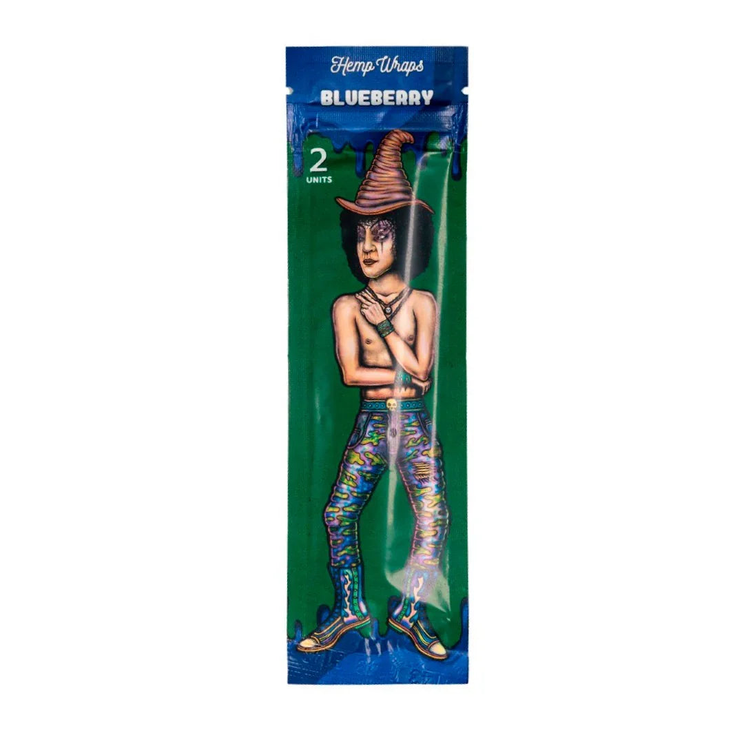 Blunt Hemp Wrap Blueberry - Lion Rolling Circus