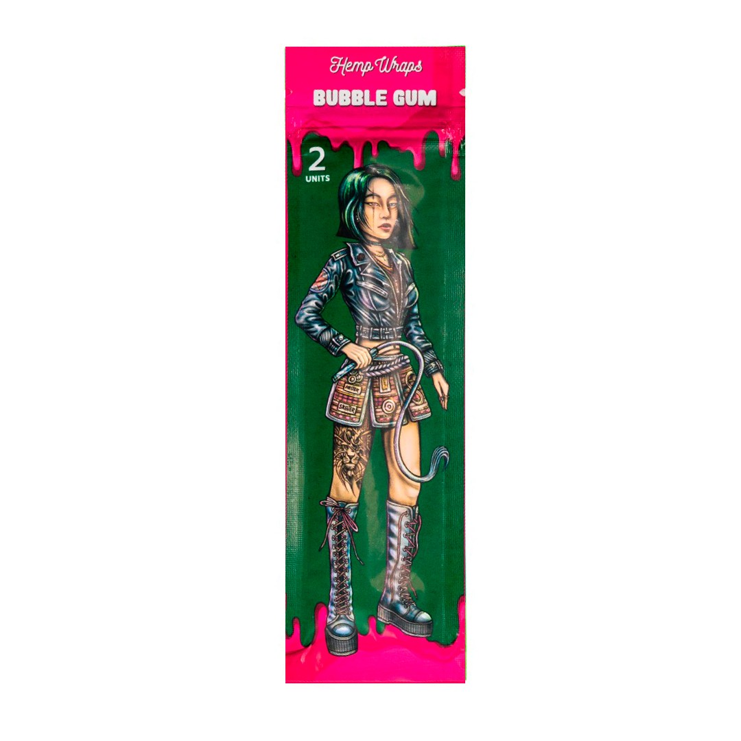 Blunt Hemp Wrap Bubble Gum - Lion Rolling Circus