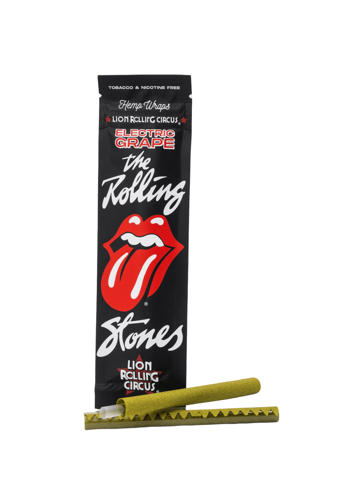 Blunt Hemp Wrap Rolling Stones Electric Grape - Lion Rolling Circus