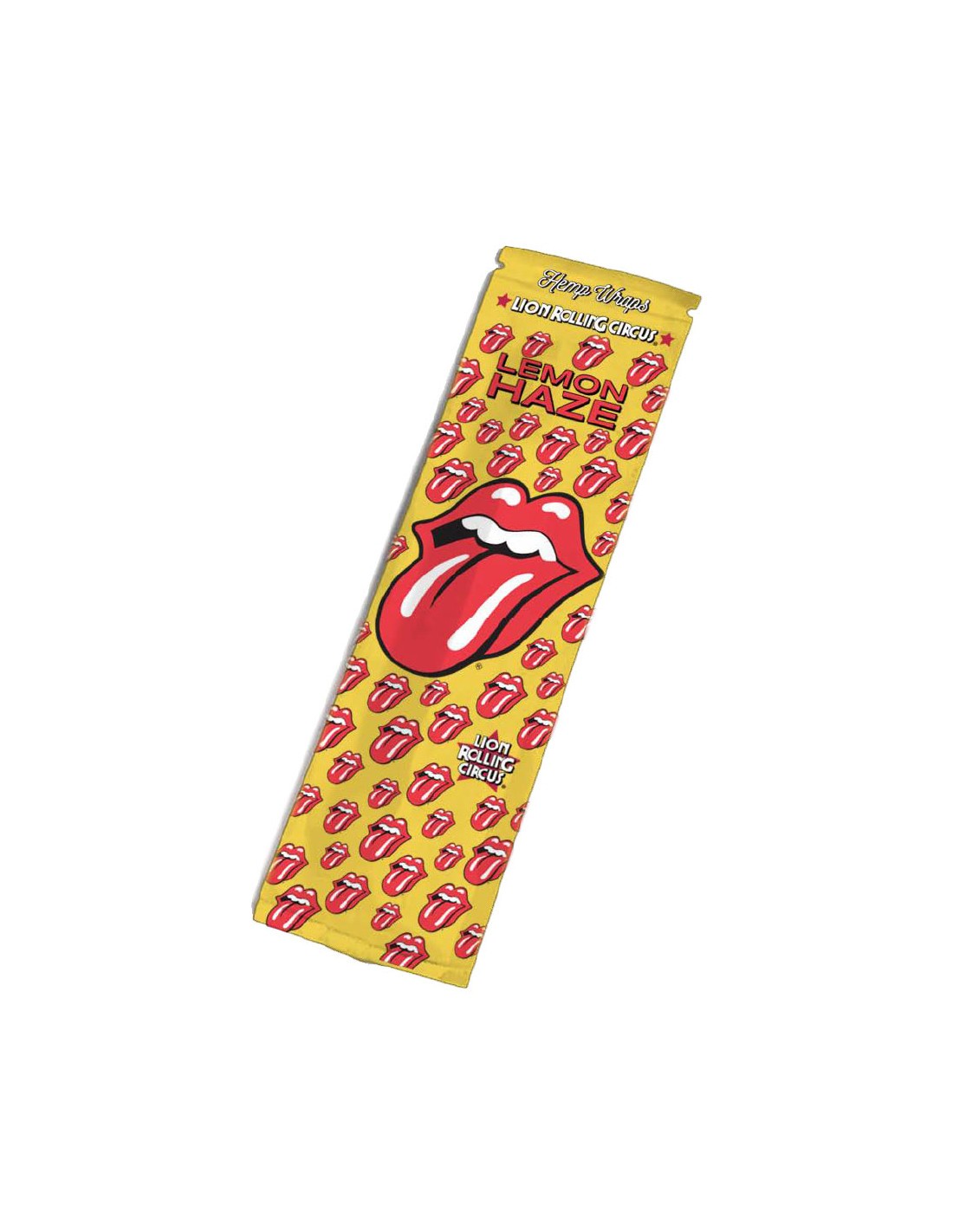 Blunt Hemp Wrap Rolling Stones Terpeno Lemon Haze - Lion Rolling Circus