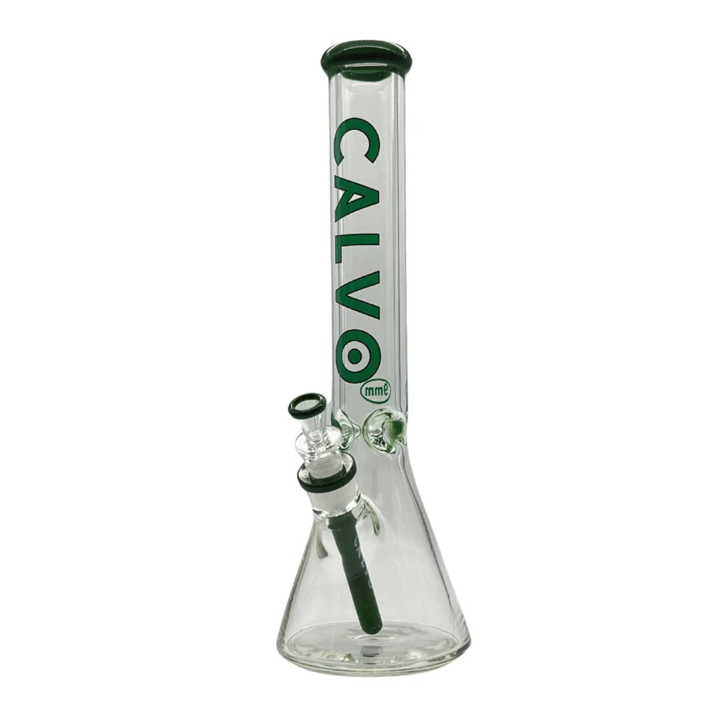 Bong Beaker 40cm 9Mm Premium Green Calvo Glass