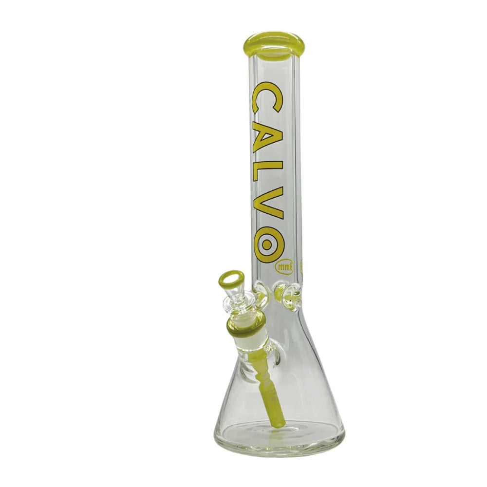 Bong Beaker 40cm 9Mm Premium Light Green Calvo Glass