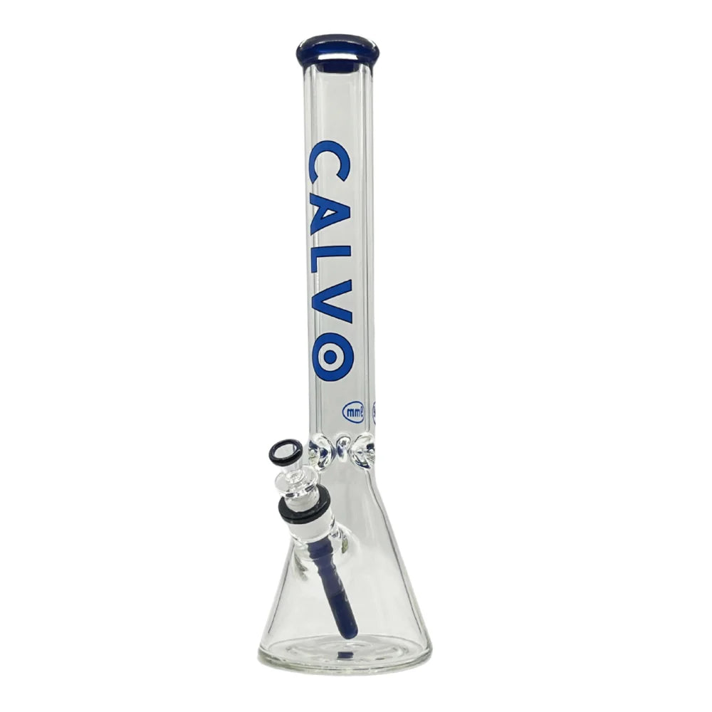 Bong Beaker 45cm 9Mm Premium Blue Calvo Glass