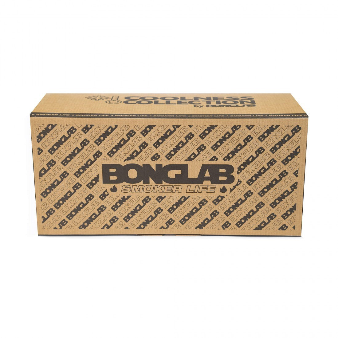 Bong Glycerin Thick Pink 34 cms Bonglab