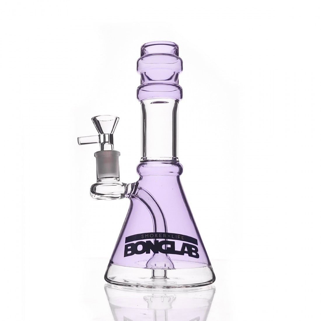 Bong Jelly Drop 20.5cm Purple - Bonglab