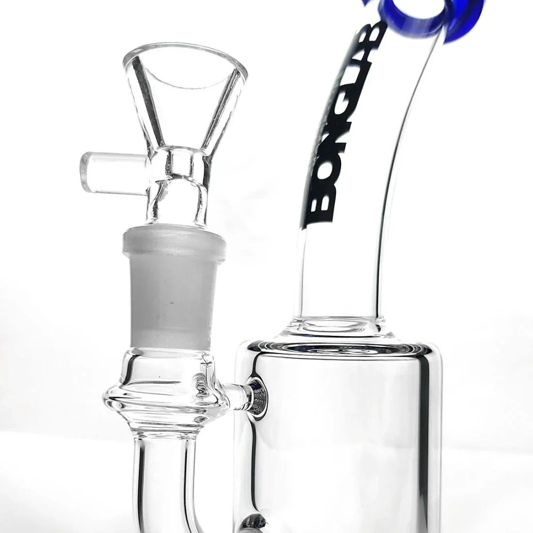 Bong Pyrex CUBE X2 20CM Bonglab Blue
