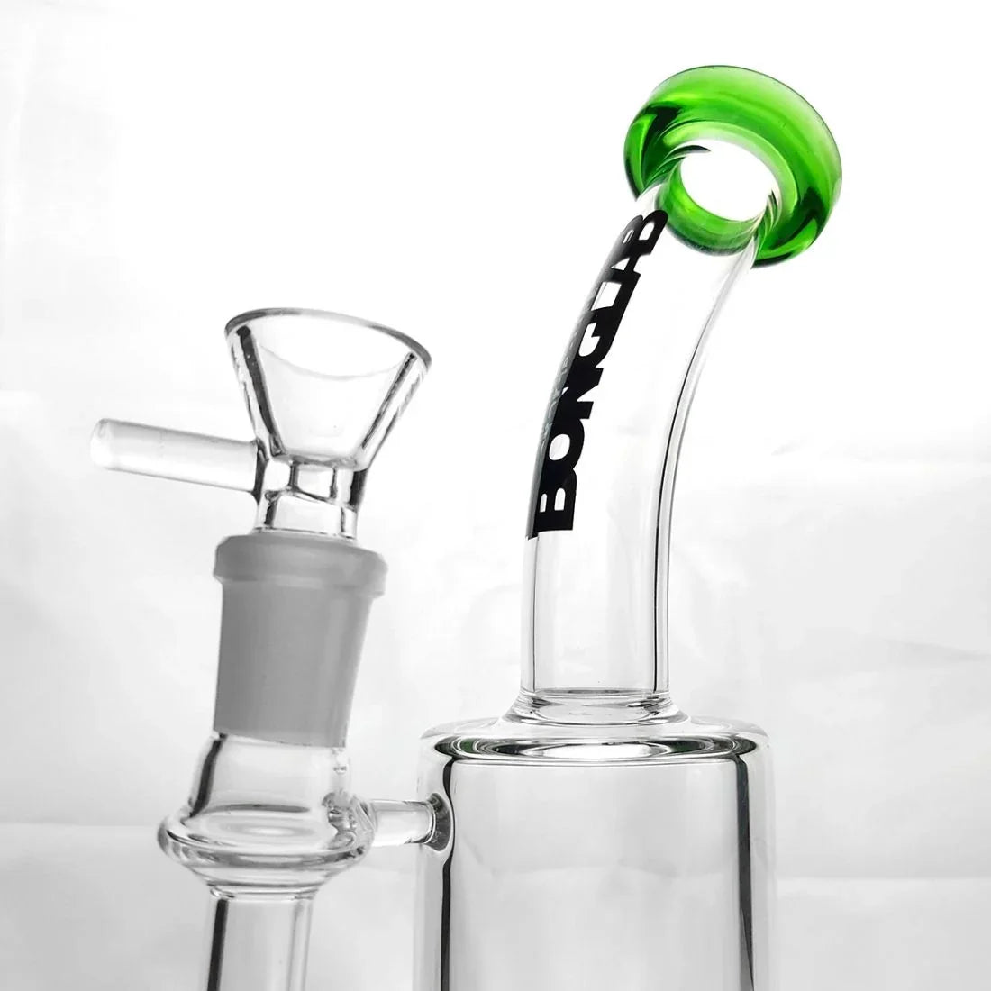 Bong Pyrex CUBE X2 20CM Bonglab Green