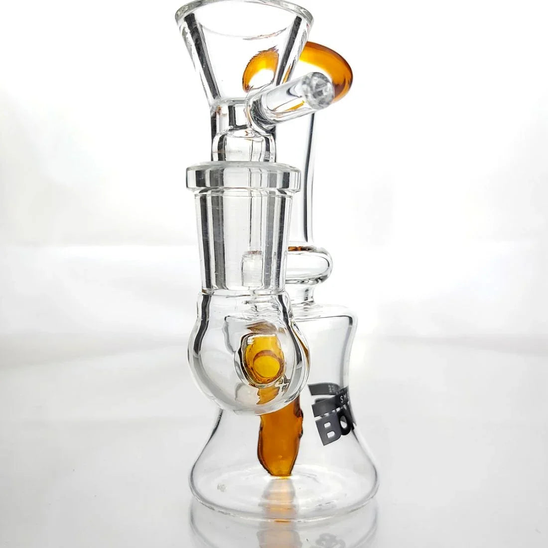 Bong Pyrex Tiny Bell Km4 10.5Cm Amber