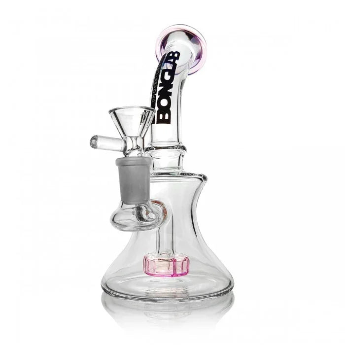 Bong Pyrex X5 Pocket Bell 17Cm Pink