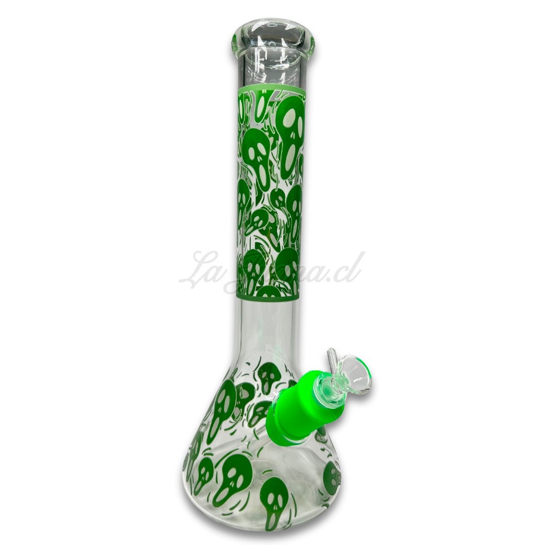 Bong Scream Green 35cm