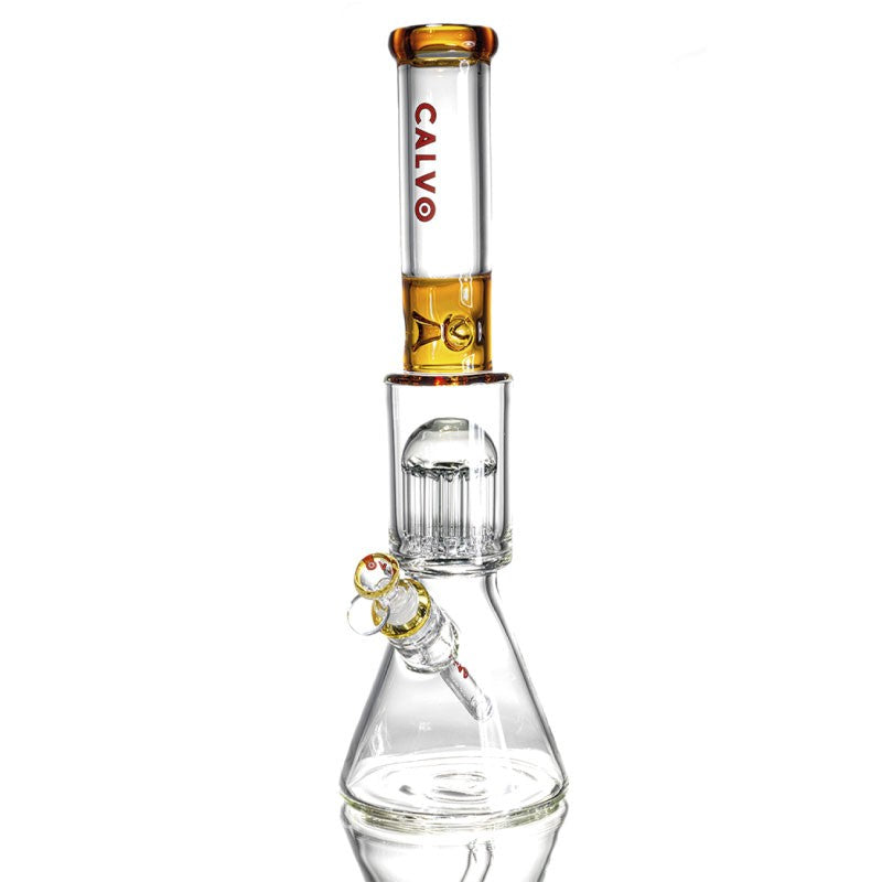 Bong Tree Perc 7MM Ambar 42 cm Calvoglass