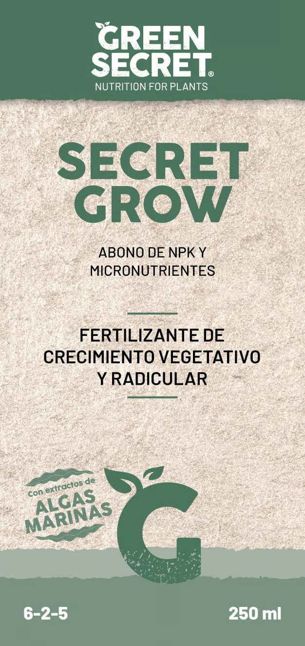 Fertilizante Secret Grow 250ml - Green Secret