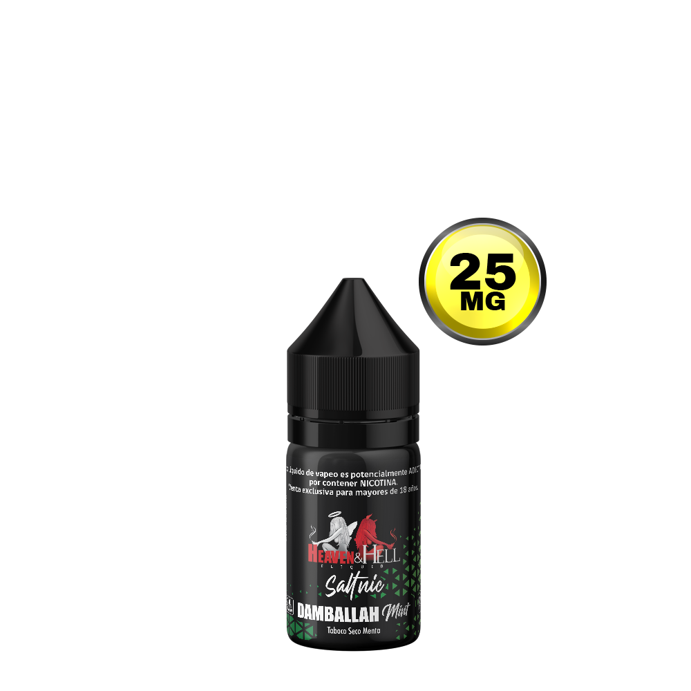 Damballah Mint Saltnic 25 mg - HEAVEN & HELL