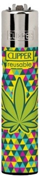 Encendedor Clipper Green Leaves