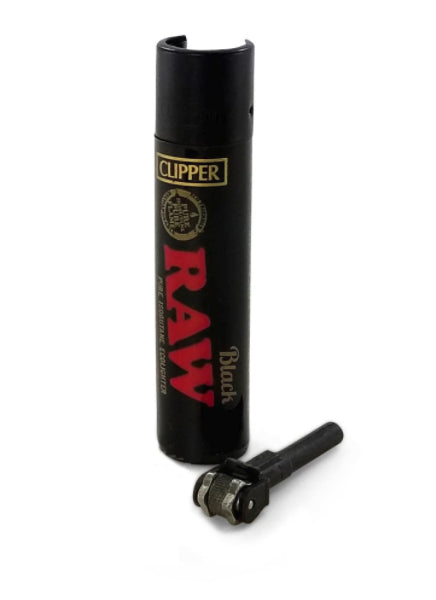 Encendedor Clipper Raw Black