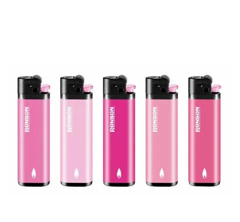 Encendedor Ronson Solido Pink