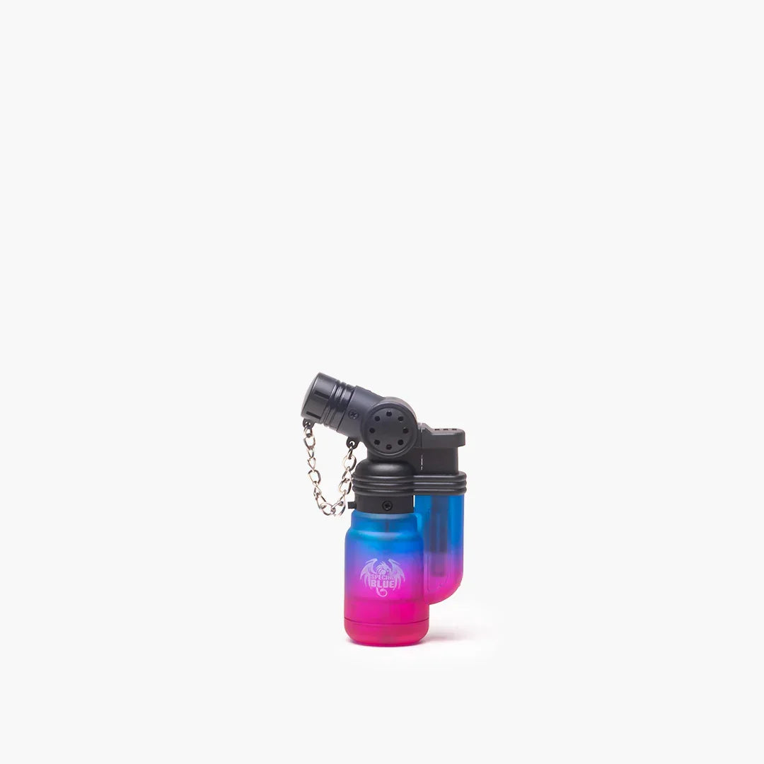 Encendedor Soplete Mini Clear Lighter - Special Blue