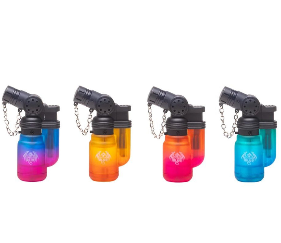 Encendedor Soplete Mini Clear Lighter - Special Blue