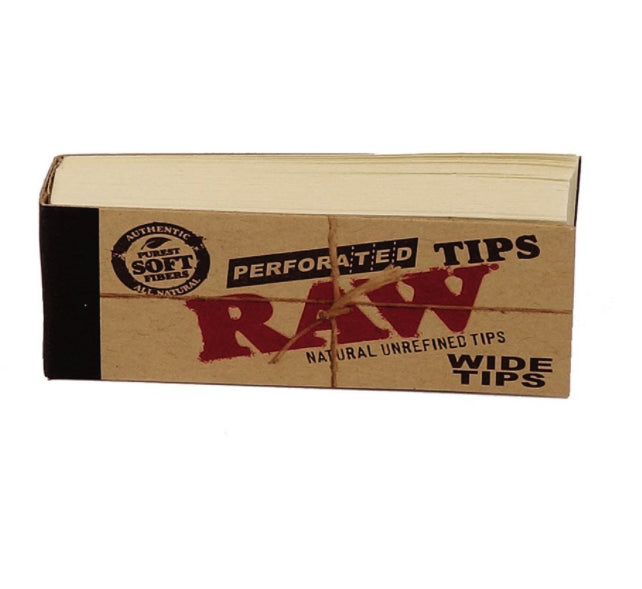 Filtros Raw Wide Tips Perforados