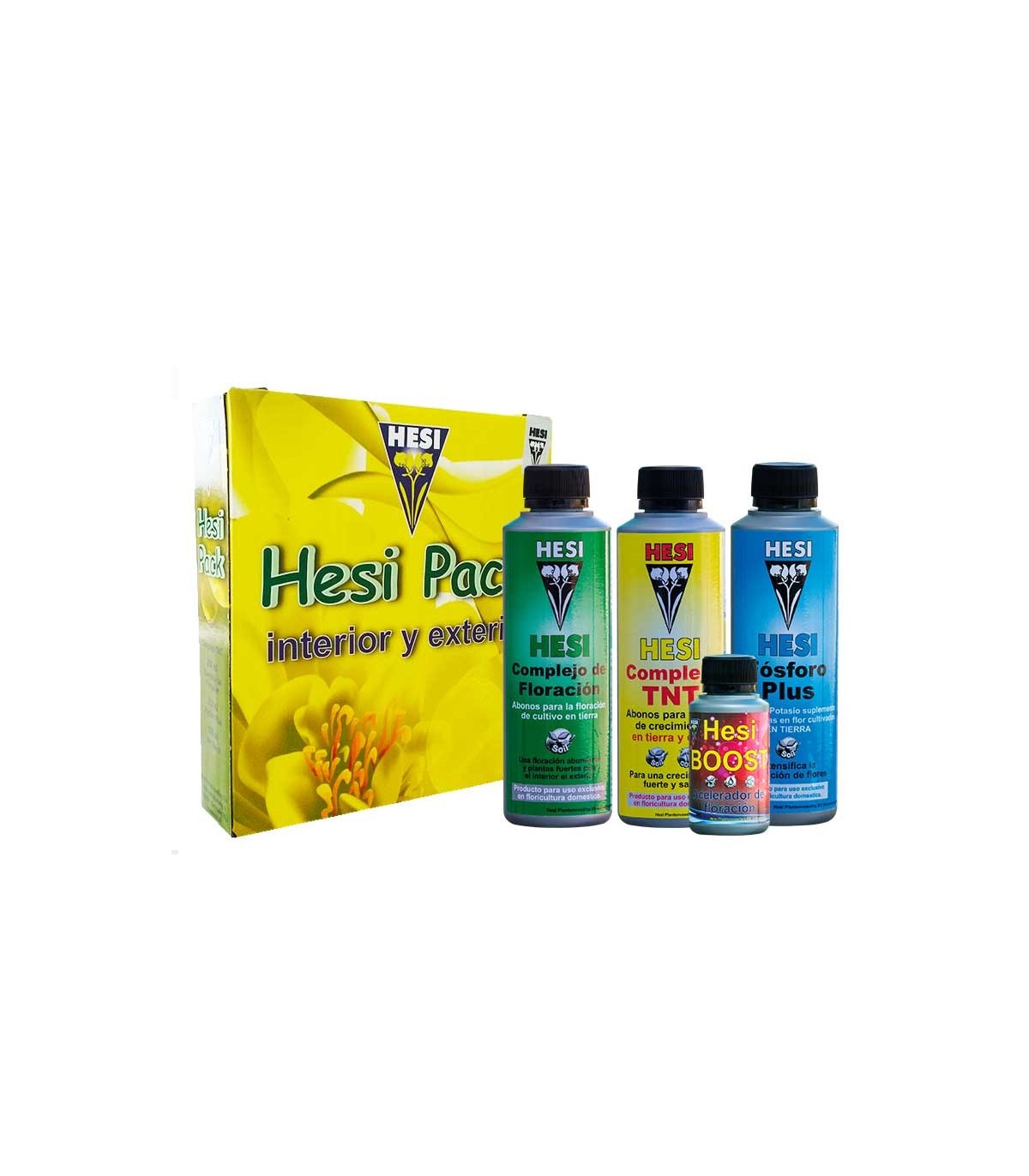 Pack De Fertilizantes Tri Pack Hesi 850 ml