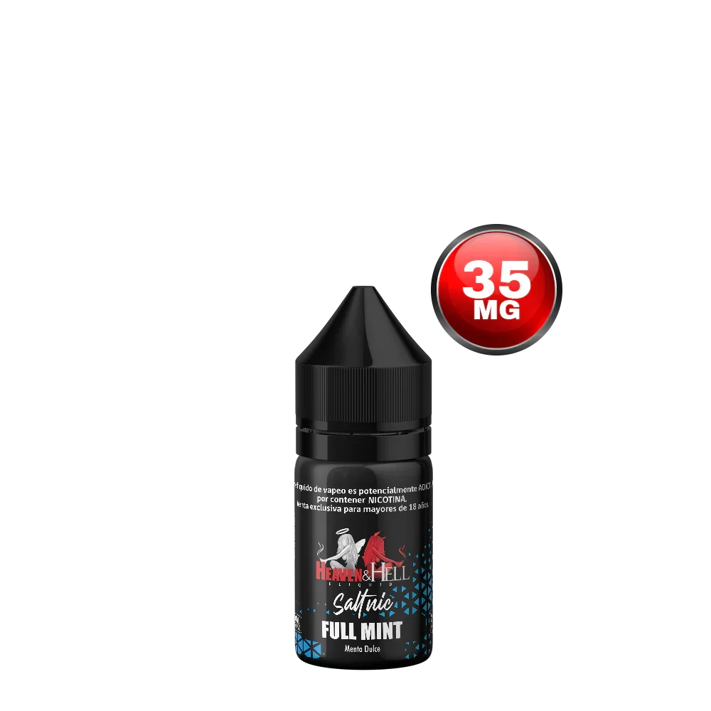 Full Mint Saltnic 35 mg - HEAVEN & HELL