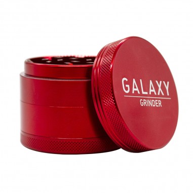 Moledor Metalico Rojo 4 Pcs 63mm Galaxy