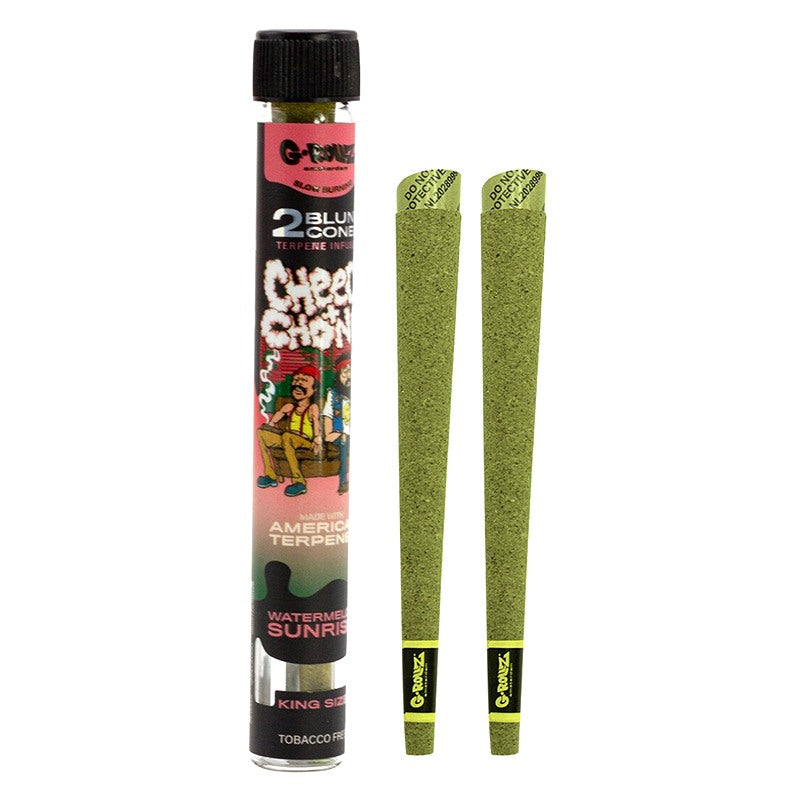 Tubo Cono Terpene Blunts x2 Watermelon Cheech&Chong G-Rollz