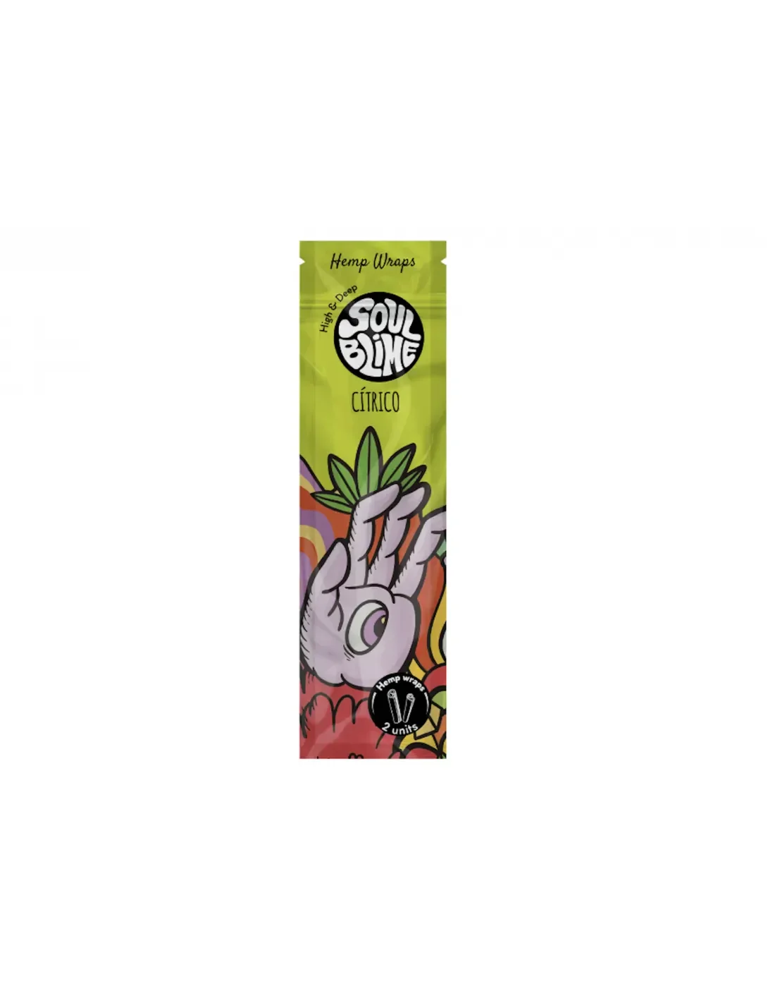 Blunt Hemp Wrap x2 Sabor Citrico - Soulblime