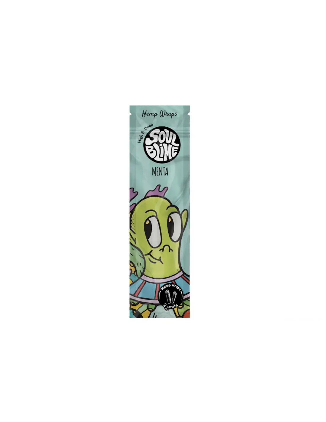 Blunt Hemp Wrap x2 Sabor Menta + Regalo - Soulblime