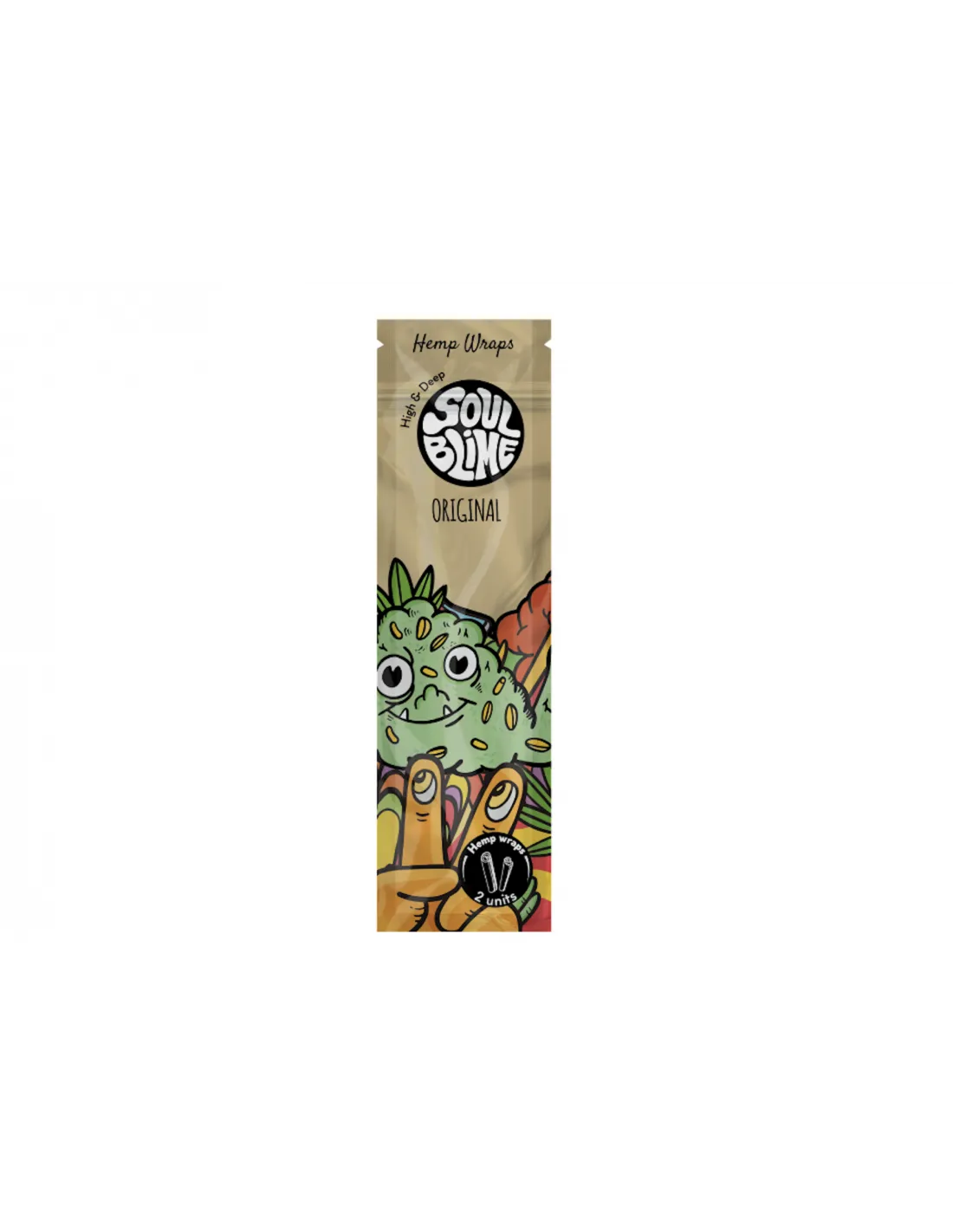 Blunt Hemp Wrap x2 Sabor Original + Regalo - Soulblime