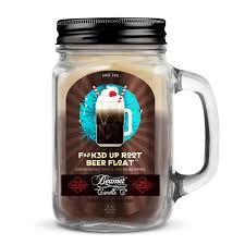 Vela Large F*#k3d Up Roou Beer Float - Beamer Candle