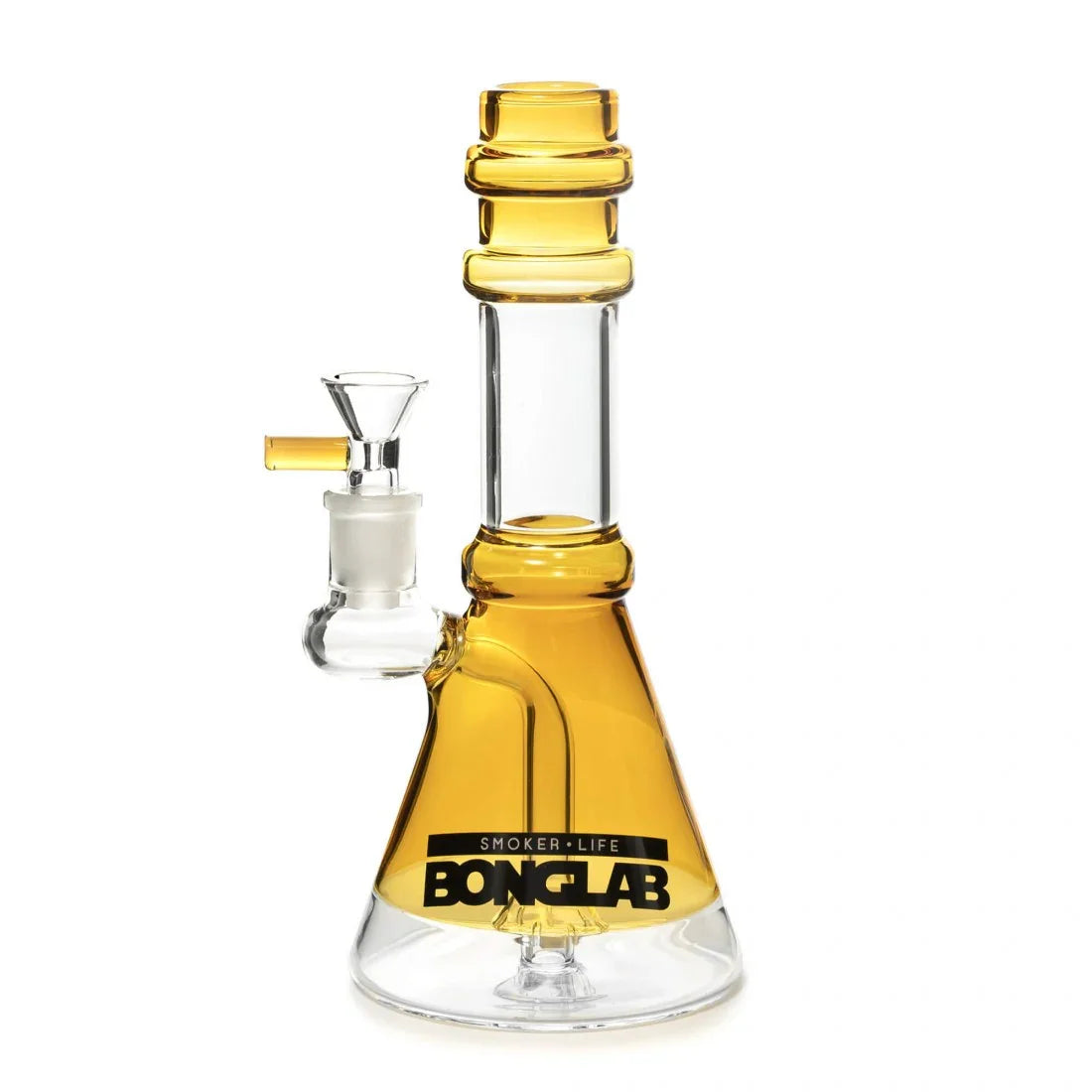 Bong Jelly Drop 20.5cm Amber - Bonglab