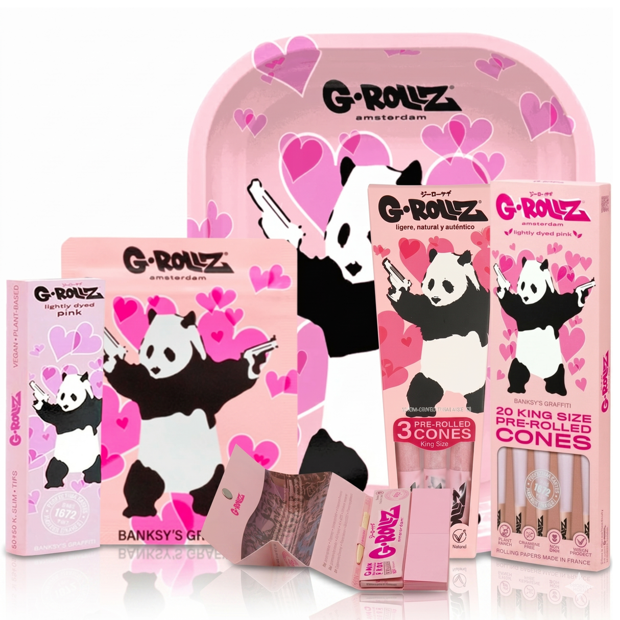 Kit Experience G-Rollz Amsterdam Pink