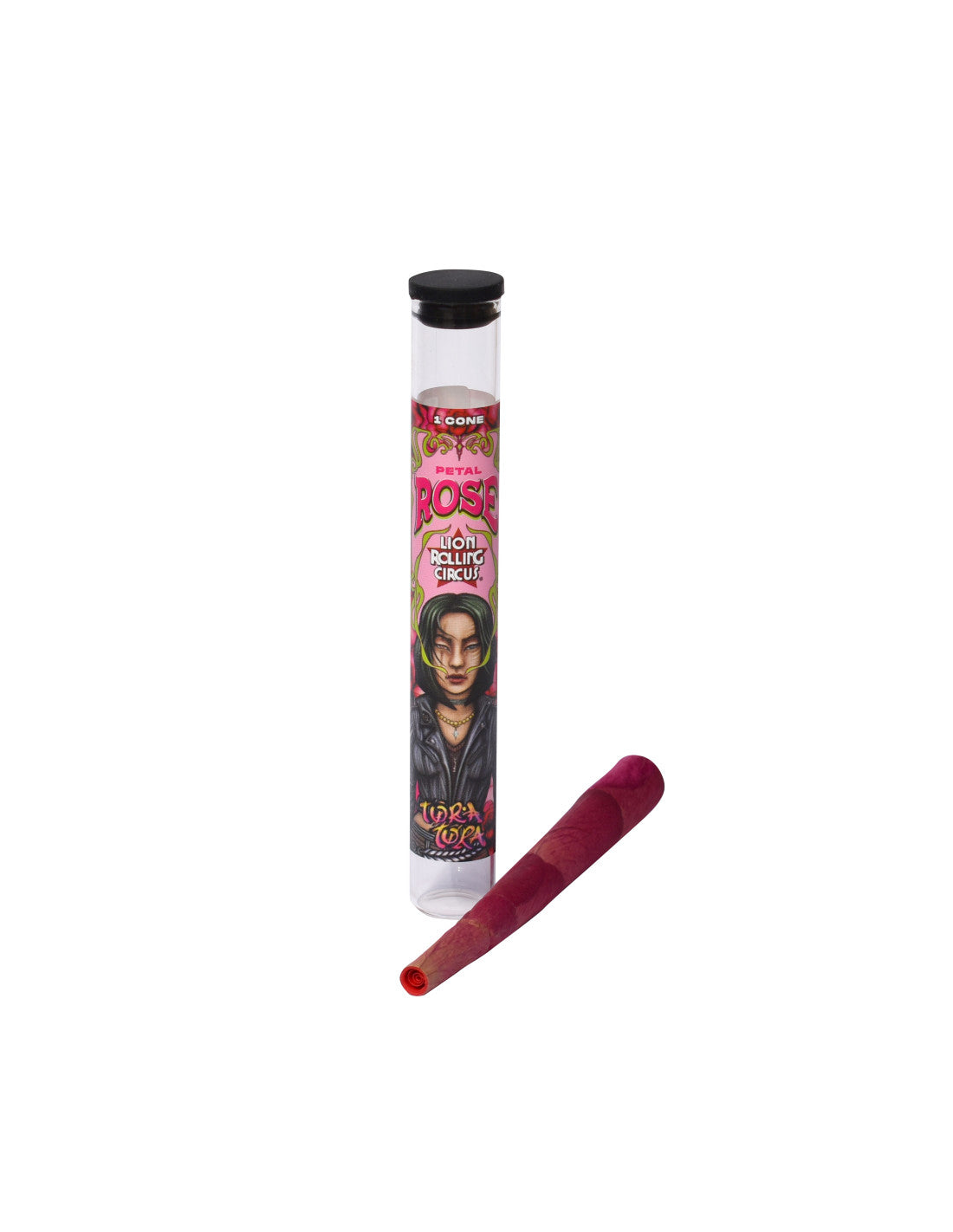 Tubo Cono Petal Rose - Lion Rolling Circus