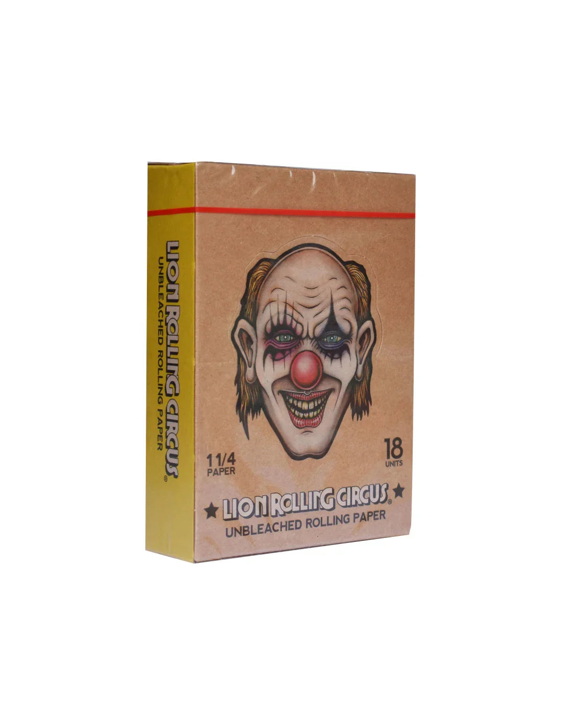 Papelillo 1 1/4 Unbleached - Lion Rolling Circus