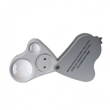 Lupa Con Luz LED 30x y 60x - Kasvi