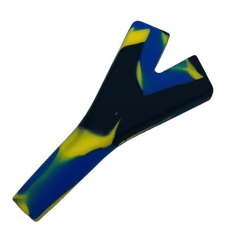 Matacola Doble 9 Cm Negra Azul