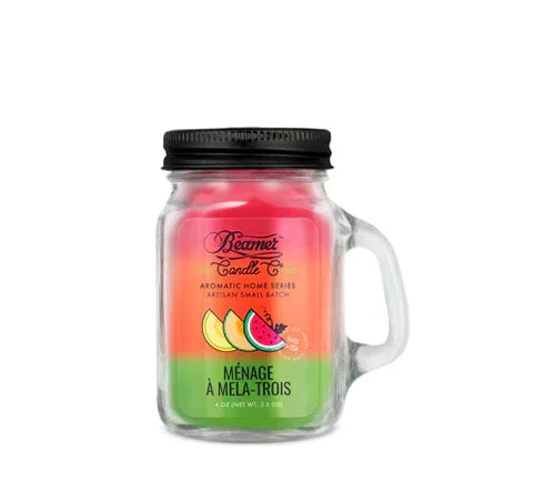 Vela Small Menage a Mela-Trois - Beamer Candle