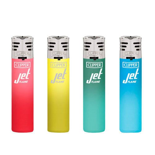 Encendedor Clipper Jet Metalic Gradient