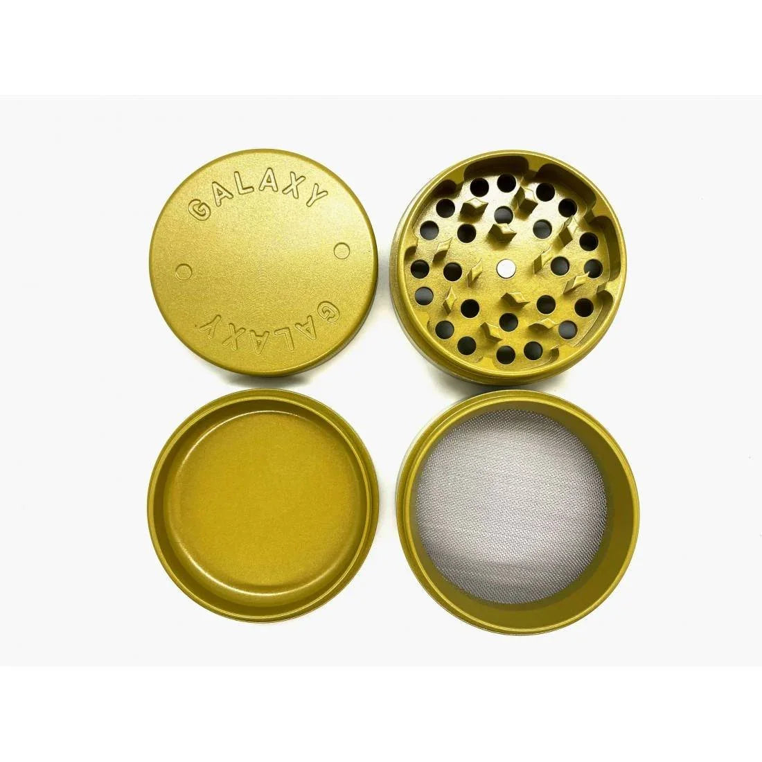 Moledor Ceramico Dorado 4 Pcs 63mm Galaxy