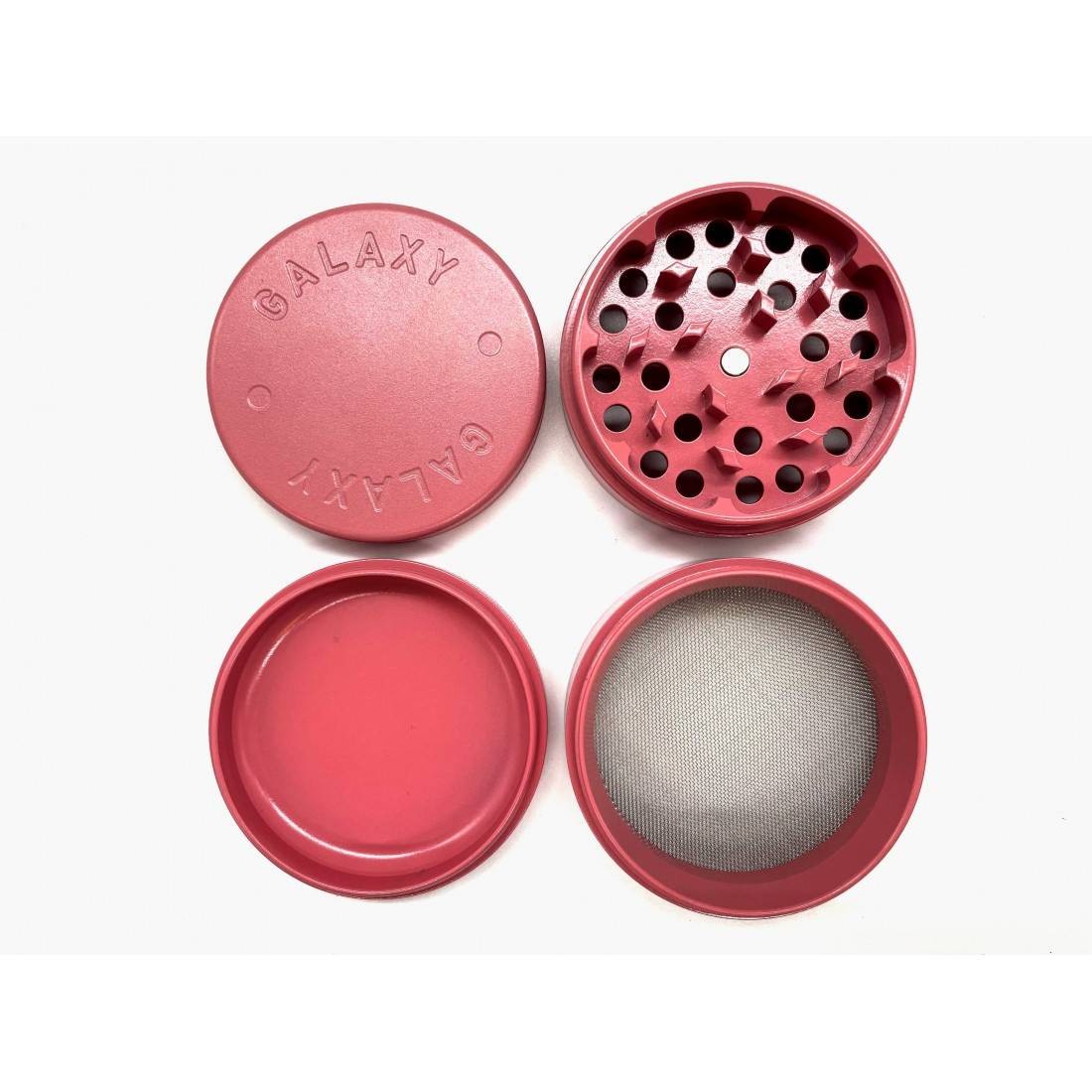 Moledor Ceramico Rosado 4 Pcs 60mm Galaxy