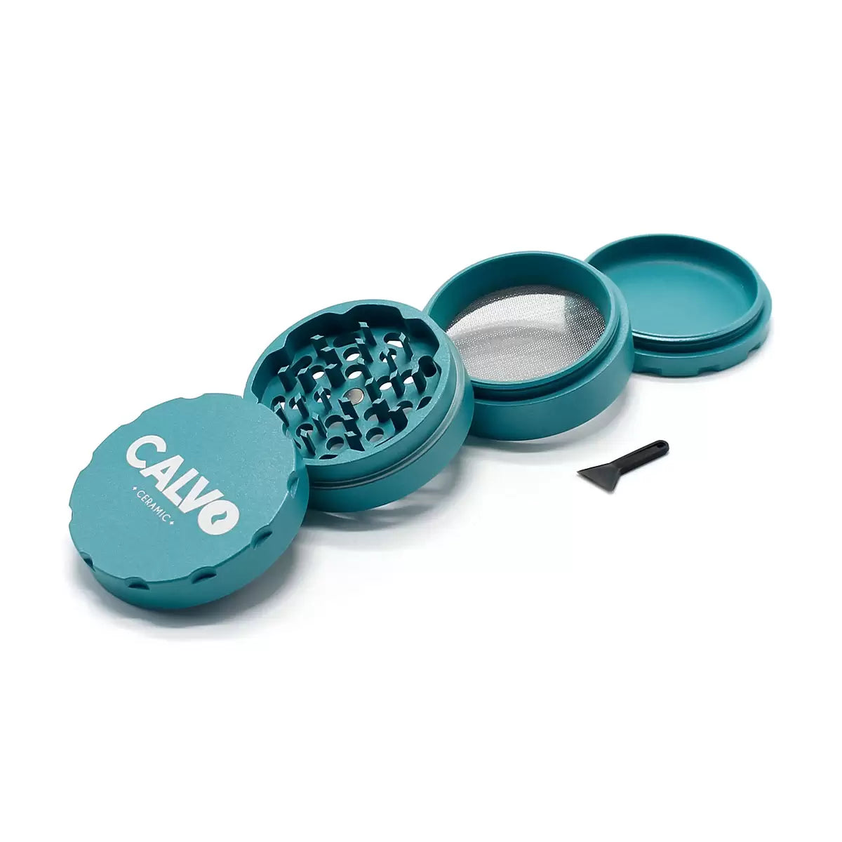 Moledor Ceramico Verde Menta 63mm Calvo Glass