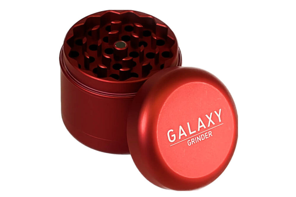 Moledor Metalico Marte 55 Mm 4 Pcs Rojo Galaxy