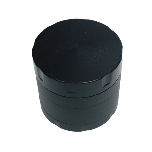 Moledor Metalico 40Mm 4Pcs Aluminio Calado Negro