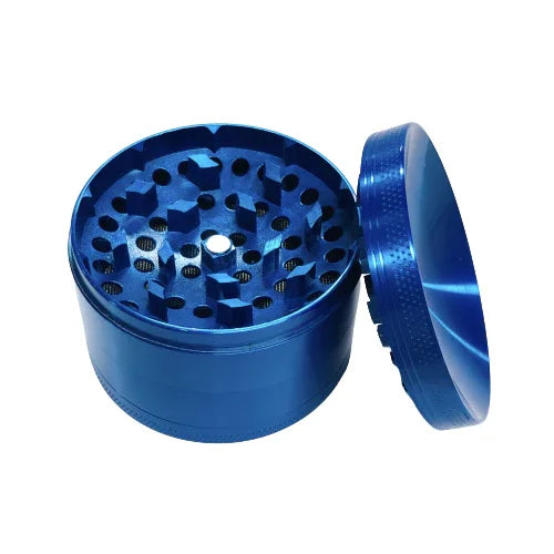 Moledor Metalico 50Mm 4 Pcs Concavo Azul